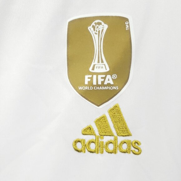 Adidas Real Madrid FC 19/20 Home Jersey Mens 2XL White - Picture 6 of 11